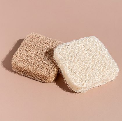 Coconut fiber scrubbers