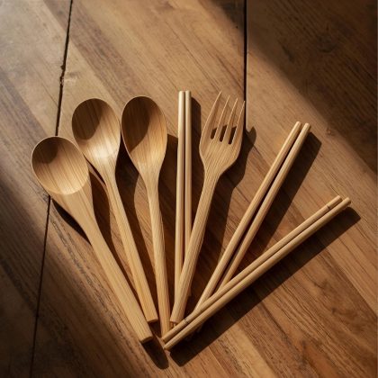 Bamboo utensils